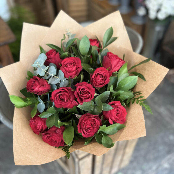 Simply-red-valentines-roses-the-flower-house-somerset